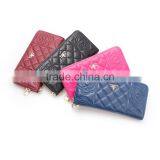 2017 Luxury Fashion Women Wallet Long Purse Bueatiful Flower Embossing Zipper Woman Leather Purse thumbnail-5