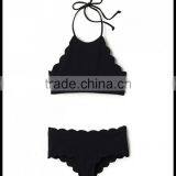 Wholesale Women Sexy Scalloped Bikini thumbnail-1