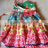 Baby Girls Meadow Sweet Braces Skirt Floral Dress thumbnail-1