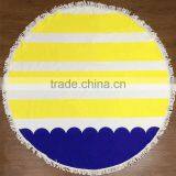 Gigantic Emoji Round Tapestry Beach Pool Home Shower Blanket Yoga Mat Boho thumbnail-4