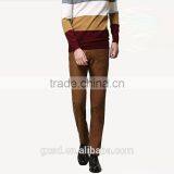 2015 Top Quality Trendy Dark Brown Fancy Dress Man Pants thumbnail-1
