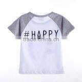 Wholesale Summer Cotton Priting Kids Girl Short Sleeve t Shirts thumbnail-2