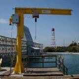 Widely Used Derricking Jib Crane With Swivel Facility up to 360 Degree thumbnail-4