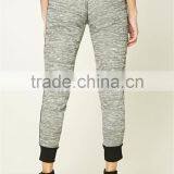 New Design High Quality Custom Spring Fashion Plain Dyed Narrow Bottom Pants thumbnail-4