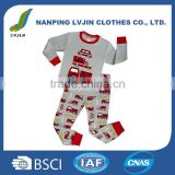Truck Boys Pajamas Toddler Sleepwear Clothes T Shirt Pants Set for Kids size 2Y-7Y