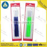 3 Pack Blister Card Green Color Plastic Handle Iron Crochet Hook thumbnail-6