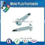 Made in Taiwan DIN 7504 N Self Drilling Screw With Pan Head Stainless Steel and Carbon and Alloy Steel thumbnail-3