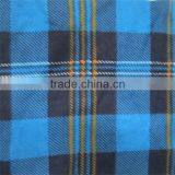 Combed 20*10 40*42 Cotton Plaid Flannel Fabric thumbnail-1