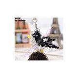 4mm Crystal Beaded Swallow 3d Bird Cell Phone Charm thumbnail-1