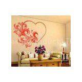 PVC Large Flowers And Hearts Wall Sticker B107 Home Decoration thumbnail-1