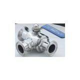 Stainless Steel Sanitary 3-way Ball Valve thumbnail-1