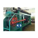 100x120mm 3200mm Width Heavily Galvanized And Zinc Gabion Netting Machine