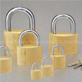 European Model Brass Padlock thumbnail-1