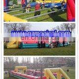 Hot Sale Inflatable Human Foosball Court Inflatable Foosball Court