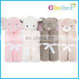 Elinfant most popular crystal cashmere animal baby swaddle blanket