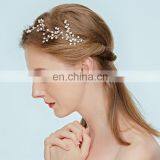 Amelie Wedding Hair Accessory Bridal Hair Vine Pearl Cluster Headpieces Wedding Hair Halo Bridal Jewelry Baby's Breath Headband thumbnail-4