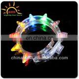 Halloween Item Light up Cool LED Slap Bracelet for Night