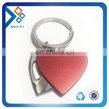 Full Color Printing With Epoxy Customized Shaped Keychain, Metal Keychain