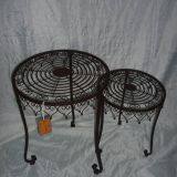 Metal Outdoor Folding Table Coffer Table Round Table thumbnail-2