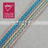 Fantastic Colorway Wave Leather Tape/ladder pu Trims for Accessories thumbnail-1