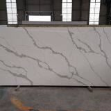 Artificial Calacatta White Quartz Slabs thumbnail-1