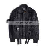 Young Men Fashion Motorcycle Winter Zip up Bomber Padding Jacket for Unisex thumbnail-4