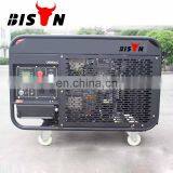 BISON(CHINA)Air Cooled 2 Cylinder Battery Powered Diesel Generator 10kw thumbnail-1