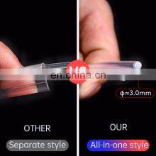 LED Car Interior Ambient Foot Lights 8m 1 in 10 EL Neon Strip Light RGB Multiple Mode App Sound Control Auto Decorative Lamp 12v thumbnail-3