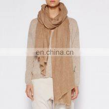 Woven Lightweight Custom 100 Cashmere Shawl Scarf