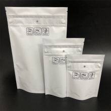 Biodegradable Child Resistant Packaging Bags Black Childproof Mylar Bag Packaging 8th 3.5g 7g 14g 28g thumbnail-4