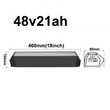 Reention Dorado 48v Battery 17.5ah 14.5ah 17ah 21ah 48v Reention Dorado e Bike Battery for Ncm Moscow EBike Battery thumbnail-1