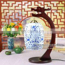 Retail And Wholesale Traditional Thin China Egg Shell Porcelain Table Lamps Amp for Hotel Made in Jingdezhen thumbnail-1