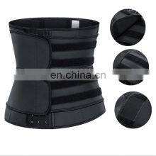 Прямые продажи от завода. Женский корсет, пояс для потоотделения, комбинезон, латексный спортивный пояс, корсет для тела с тремя рядами пряжек thumbnail-2