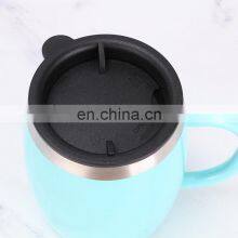 Blue Color Sublimation Stainless Steel Mug Tumbler thumbnail-5