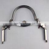 NEW!Top Quality High-grade Nickel Metal Bag Purse Metal Frame for Handbag With Crown Head and Handles