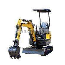 FREE SHIPPING Mini_excavator CE/EPA/EURO 5 China Wholesale Compact Mini Digger Excavator 1 Ton Price With Thumb Bucket for Sale thumbnail-5