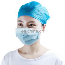Wholesale Disposable Medical Non woven Doctor Surgical Cap
