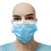 Wholesale Non woven 3ply face mask with earloop custom disposable medical mask