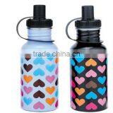 500ml Wide Mouth Stainless Steel Sports Water Bottles in Various Colors and Capacities thumbnail-1