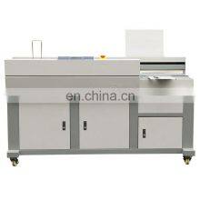 A3 A4 Full Automatic Spine & Side Glue Paper Processing Packing Binder Notebook Binding Making Machine thumbnail-1