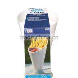 New plastic French Fry Cone & Dipping Cup / French fries cup