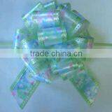 5" *18loops PP Printed Ribbon Pull Bow Gift Packing Holiday Decoration thumbnail-1