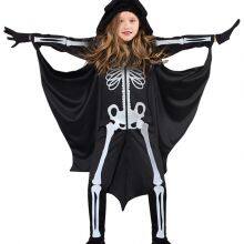 Halloween Bat Cloak Children's Bat Cosplay Party Cape Costume thumbnail-3