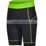 Size YXS To 6XL Ladies Black /Green Design Breathable Cycling Jersey Shorts thumbnail-1