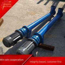 Mobile Lifting Screw Feeder, Fertilizer Auger Elevator, Round Tube Granular Iron Tube Feeder thumbnail-2
