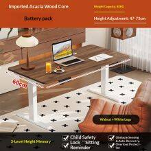 Adjustable Hand Lift Table Frame for Living Room Furniture With Linear Actuator - Ideal for Work, Computer Desk and Coffee Table Use thumbnail-1