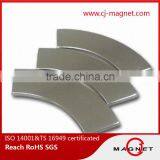 Segment Shape Magnet in Bright Silver for Wind Turbine thumbnail-5