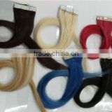 Factory Wholesale Human Hair Extensions PU Weft
