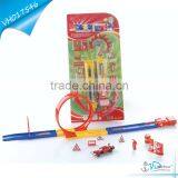 Best Selling Products Plastic Mini Racing Track Car Set