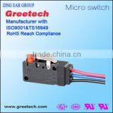 Wire Leads Push Button Plastic Pin Plunger Mini Usa Waterproof Ip67 Vs10n051c2 Electric Micro Switch 25t85 Micro Switch thumbnail-3